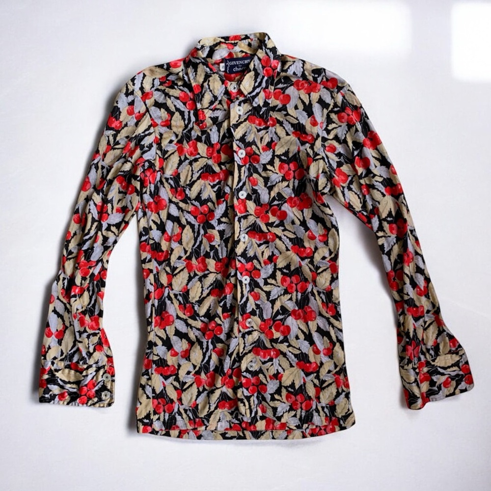 givenchy cherry button down